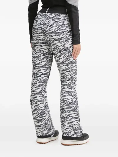 Burton Animal-pattern Ski Pants In Gray