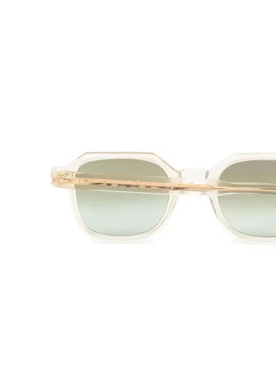 Ahlem Rectangle-frame Sunglasses In Green