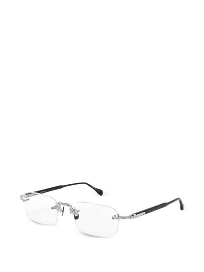 Matsuda Rimless Glasses In Pattern