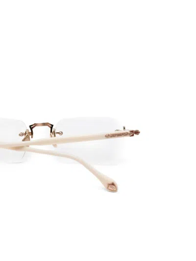 Matsuda Square-frame Glasses In Neutral