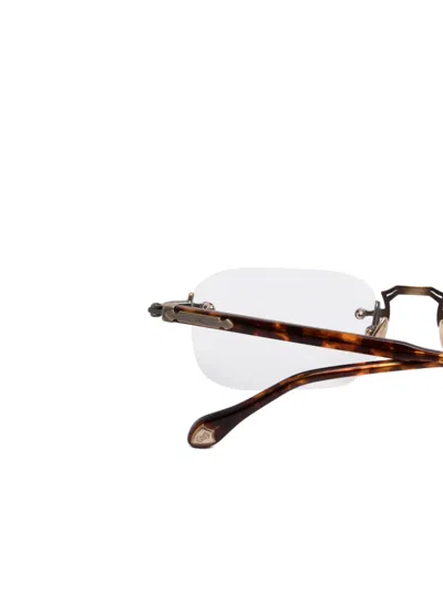 Matsuda M5009 Rectangle-frame Glasses In Orange