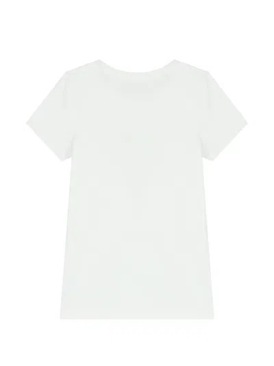 Guess Triangle-logo T-shirt In White