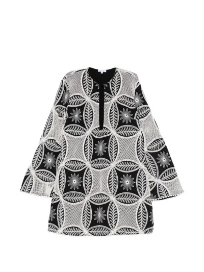 Poupette St Barth Mini Dress Gia In Neutral