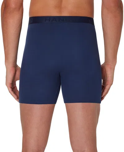 Hanes Men's Ultimate Solid Boxer Briefs, 4-pack In Multi