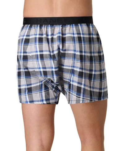 Hanes Men's Printed Ultimate Boxers, 4-pack In Multi