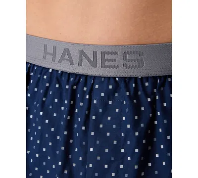 Hanes Men's Ultimate Woven Boxers, 4-pack In Multi