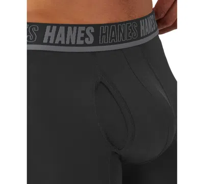 Hanes Men's Performance Boxer Briefs, 3-pack In Multi