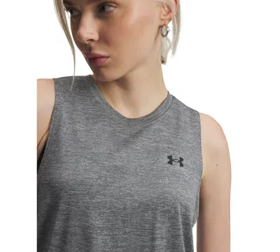 Under Armour Tech Tank Top Twist In Gray