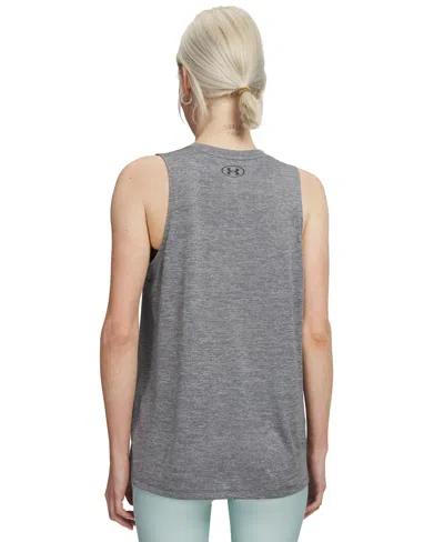 Under Armour Tech Tank Top Twist In Gray