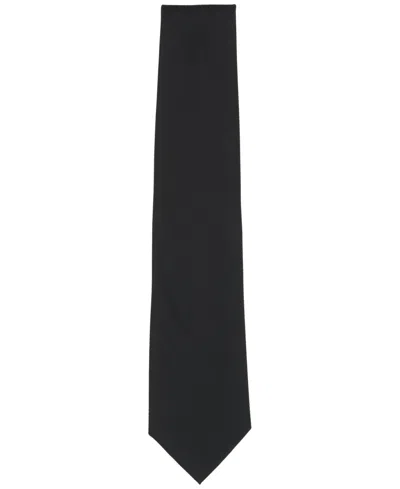 Brooks Brothers B By  Men's Classic Solid Pattern Tie In Black