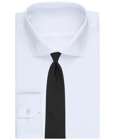 Brooks Brothers B By  Men's Classic Solid Pattern Tie In Black