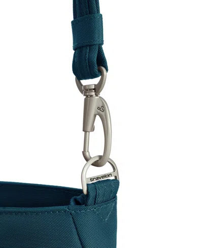 Travelon Anti-theft Classic Mini Shoulder Bag In Blue