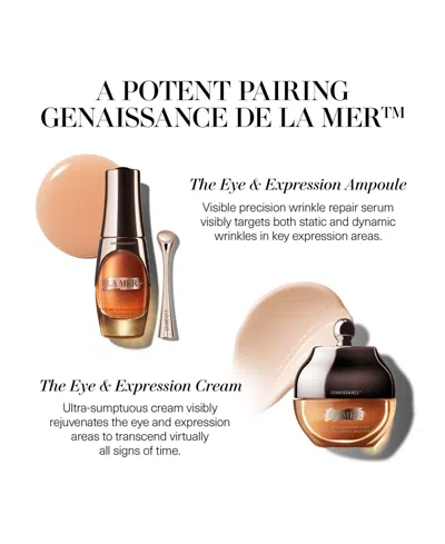 La Mer Genaissance De  The Eye And Expression Ampoule, 0.67 Oz. In Transparent