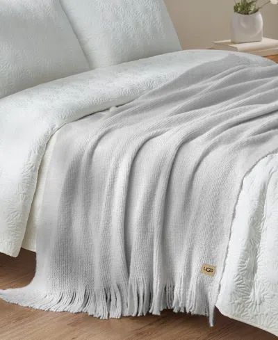 Ugg Margot Throw Blanket In Gray