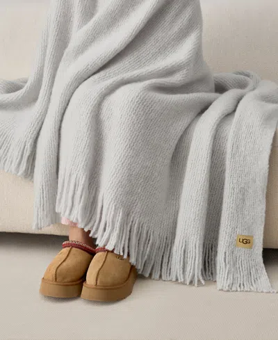 Ugg Margot Throw Blanket In Gray