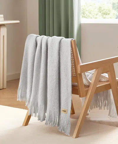 Ugg Margot Throw Blanket In Gray