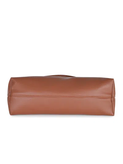 A.p.c. Structured Shoulder Bag With Bold Lettering