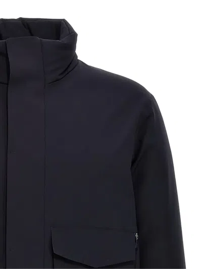Herno Pocket Jacket In Blue