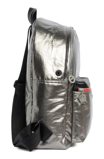 Longchamp Astro Backpack In Silver