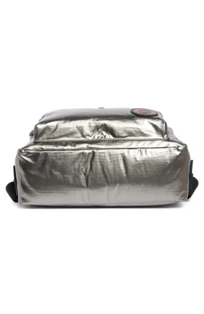 Longchamp Astro Backpack In Silver