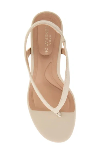 Bcbgeneration Sernity Wedge Sandal In White