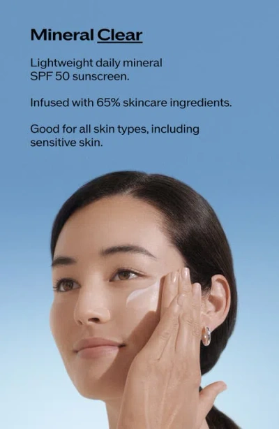 Shiseido Urban Environment Mineral Clear Sunscreen Spf 50 In White