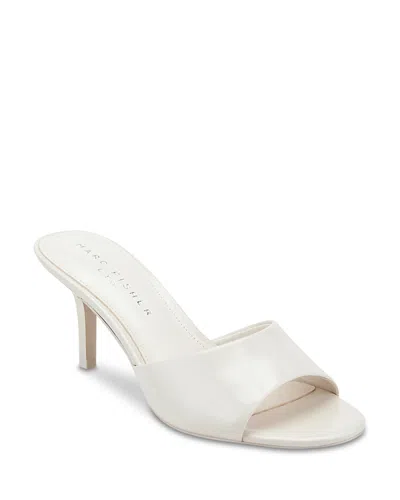 Marc Fisher Ltd Finny Slide Sandal In White