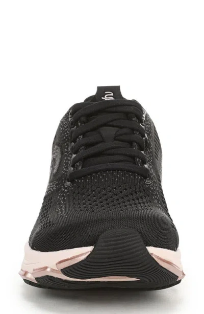 Ryka Devotion Stride Lx Walking Shoe In Black