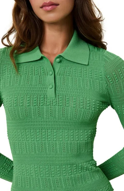 Solid & Striped The Debra Knit Sweater In Green