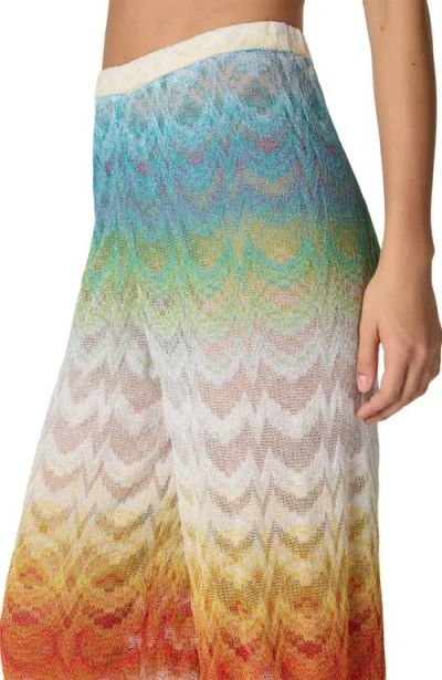 Missoni Cover-up Trousers In Shaded Lame Viscose In Multi
