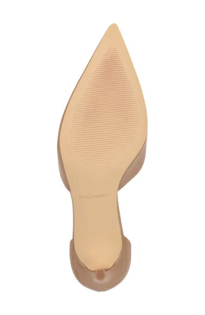 Nine West Collae Pointed Toe Pump In Brown