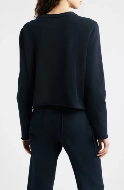 Frank & Eileen Jackie Button Front Cardigan In Blue