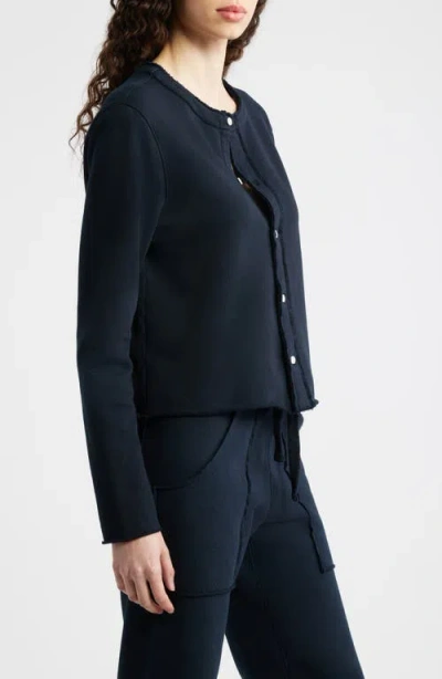 Frank & Eileen Jackie Button Front Cardigan In Blue