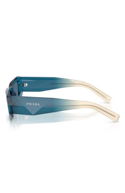 Prada 0pr B19s Angular Acetate Sunglasses In Neutral
