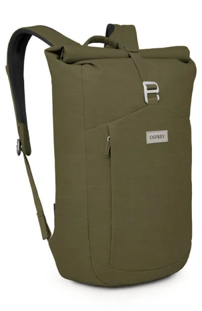 Osprey Arcane 24-liter Roll Top Backpack In Green