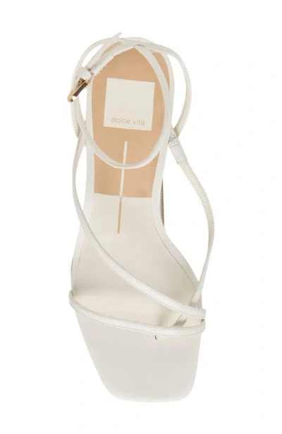 Dolce Vita Karlos Sandals Bone Leather In White