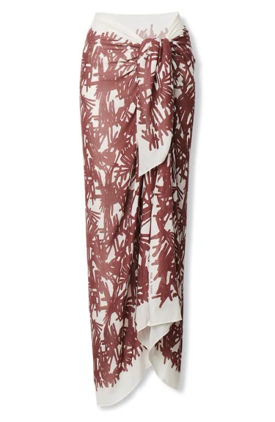 Rag & Bone Sally Sarong In Multi