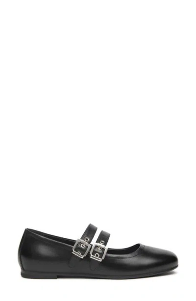 Nerogiardini Double Strap Ballet Flat In Black