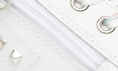 Nerogiardini Side Zip Wedge Sneaker In White