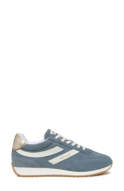 Nerogiardini Low Top Retro Sneaker In Blue