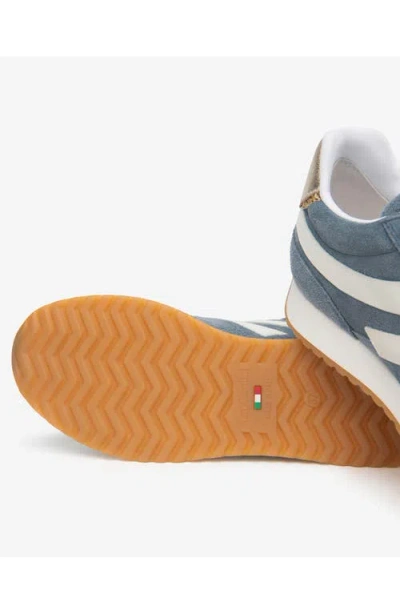 Nerogiardini Low Top Retro Sneaker In Blue