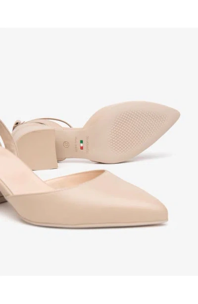 Nerogiardini Ankle Strap Pump In Brown