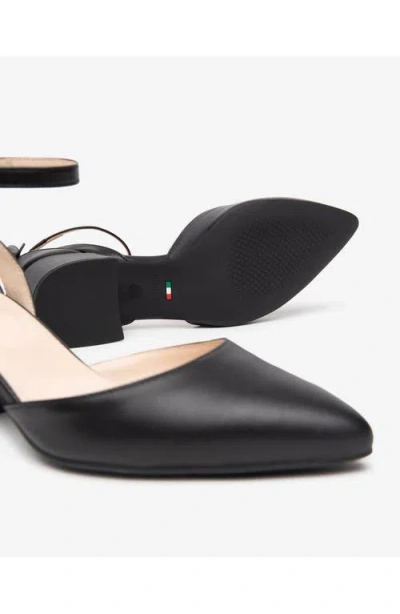 Nerogiardini Ankle Strap Pump In Black
