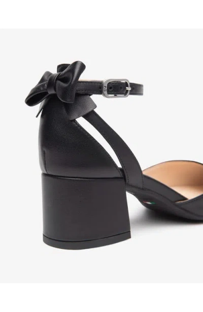 Nerogiardini Ankle Strap Pump In Black