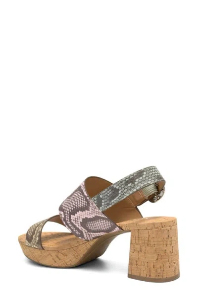Aerosoles Camera Platform Sandal In Multi