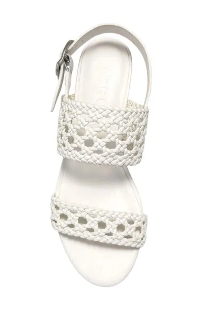 Aerosoles Camera Platform Sandal In White