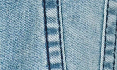 True Religion Jimmy Varsity Patch Denim Trucker Jacket In Blue