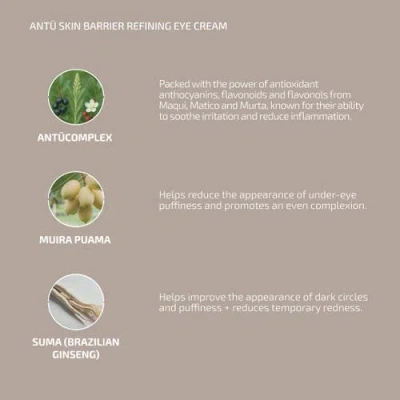 Codex Labs Antü Refining Eye Cream In Brown