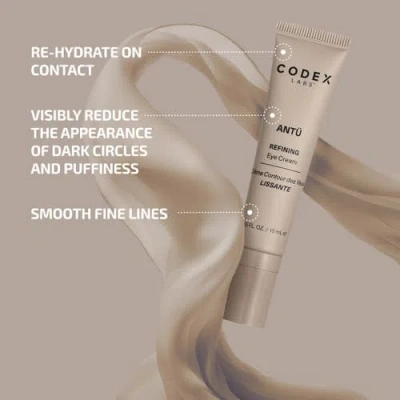Codex Labs Antü Refining Eye Cream In Brown