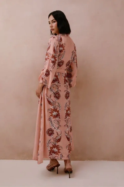 Raishma Sasha Pink Dress In Multi